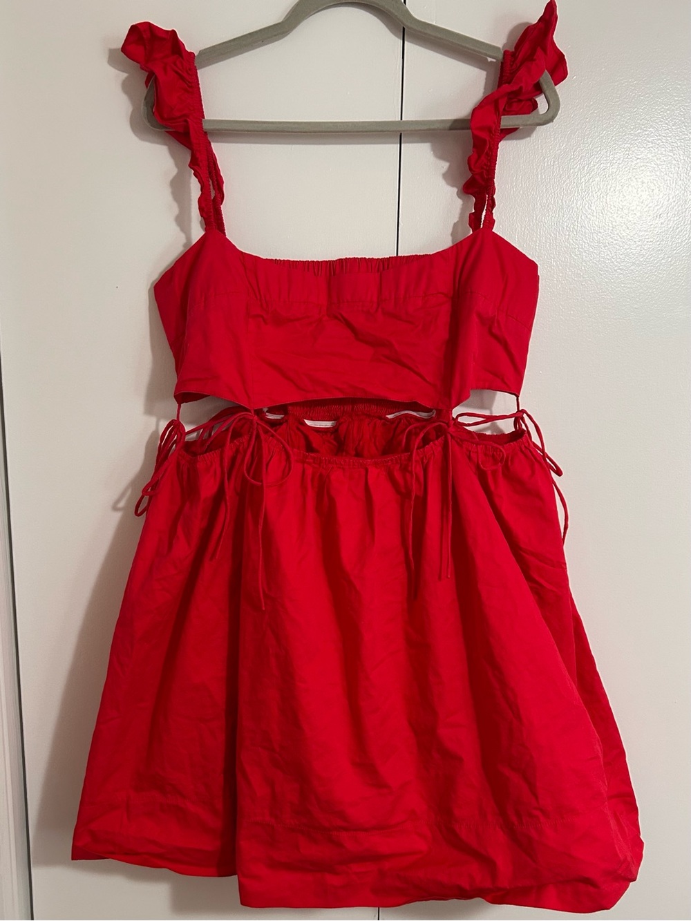 Allina Liu Cutout Mini Dress